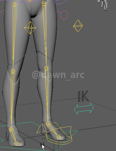 [Maya]Rigging 16 - Ankles & Heels